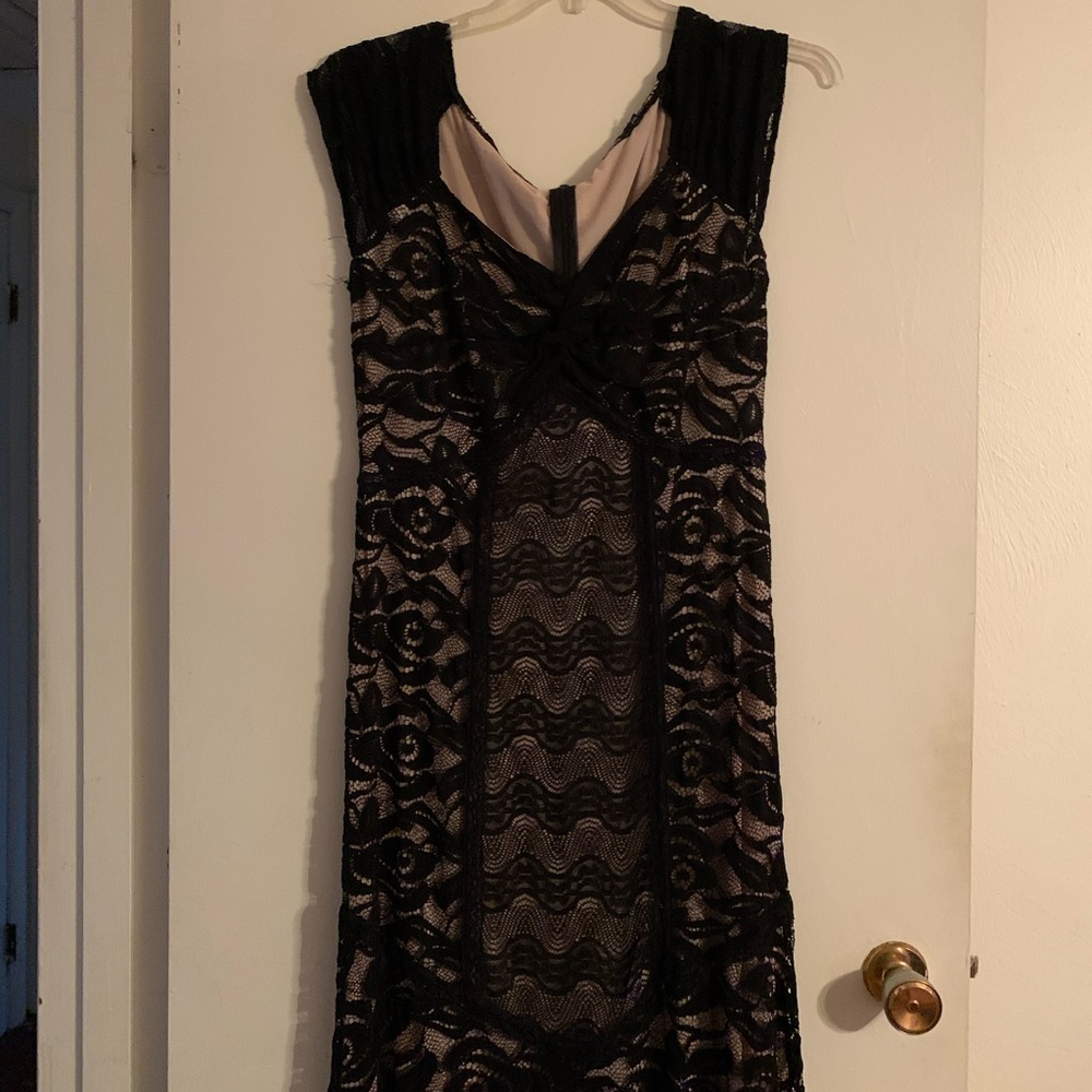 Beautiful black lace gown